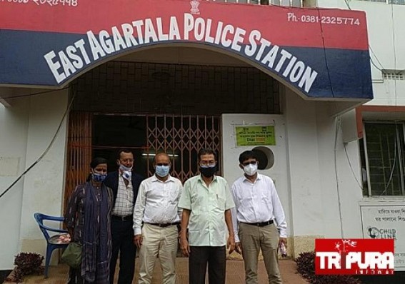 Opposition MLA Bhanulal Saha was called to the East PS over his social media post on 'Right to Self-defense' Opposition MLA Bhanulal Saha was called to the East PS over his social media post on 'Right to Self-defense'